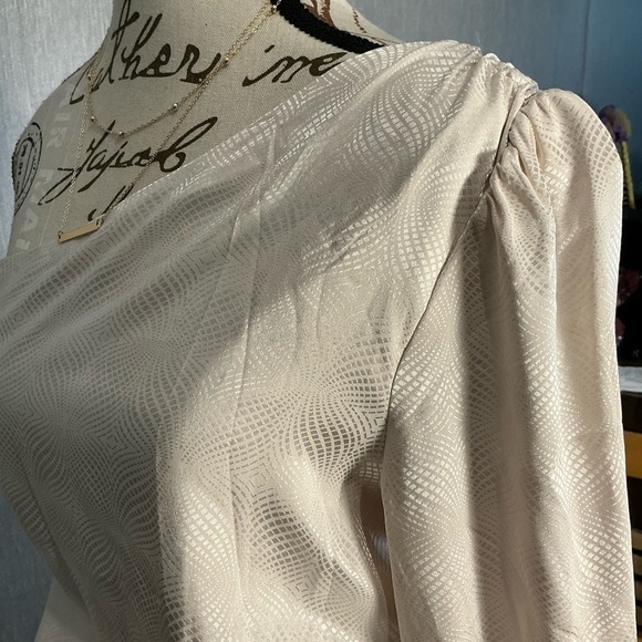 Love Whit Chic One-Shoulder White Jumpsuit Size 12 - Picture 9 of 12